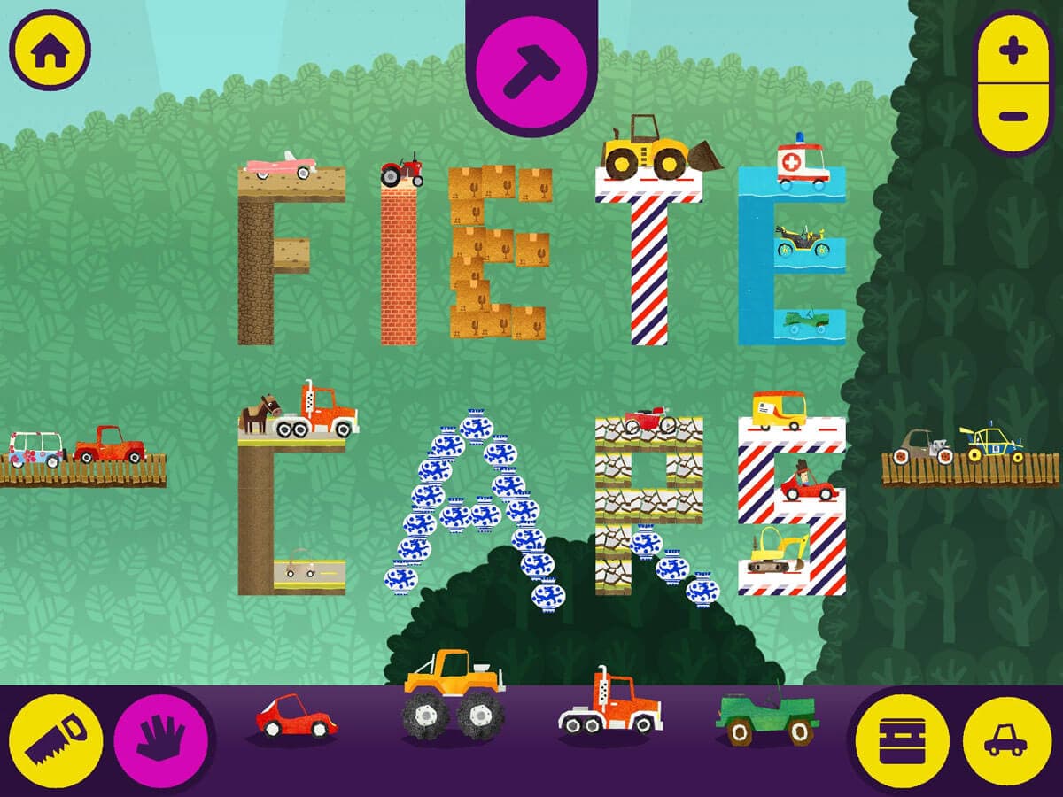 Fiete Cars – Rennstrecke bauen