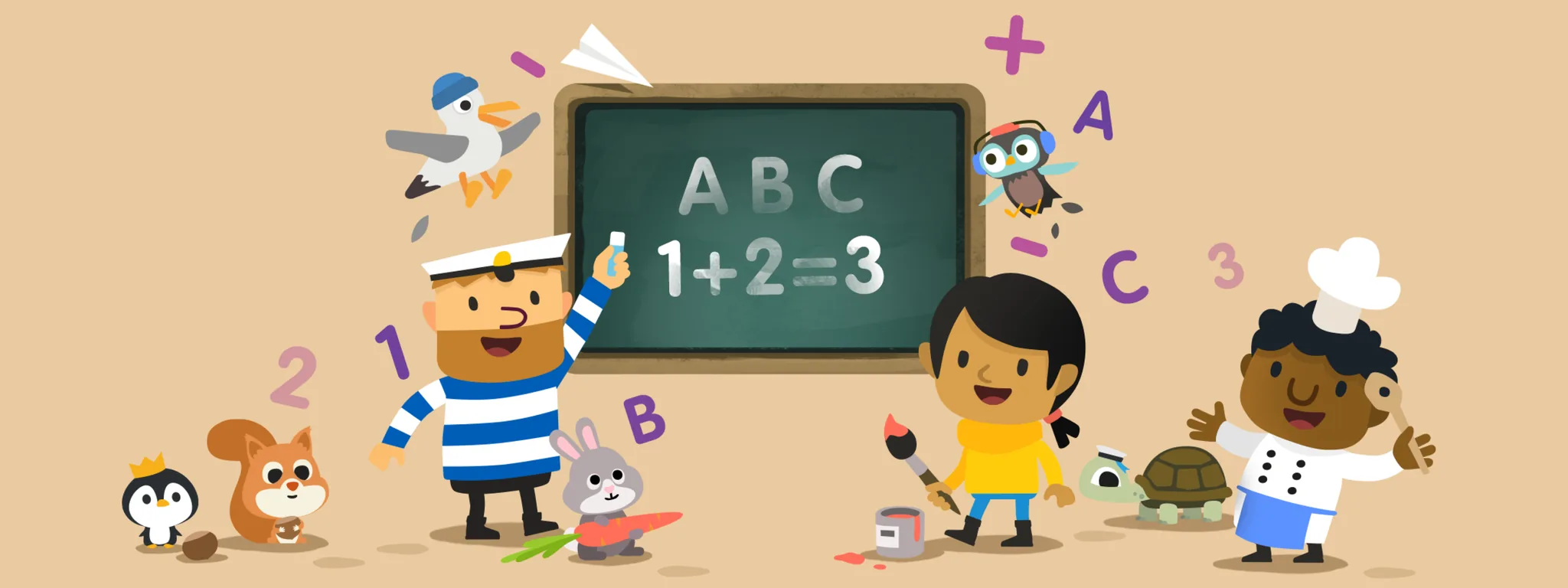 Fiete PlaySchool – Lern-App für Kinder