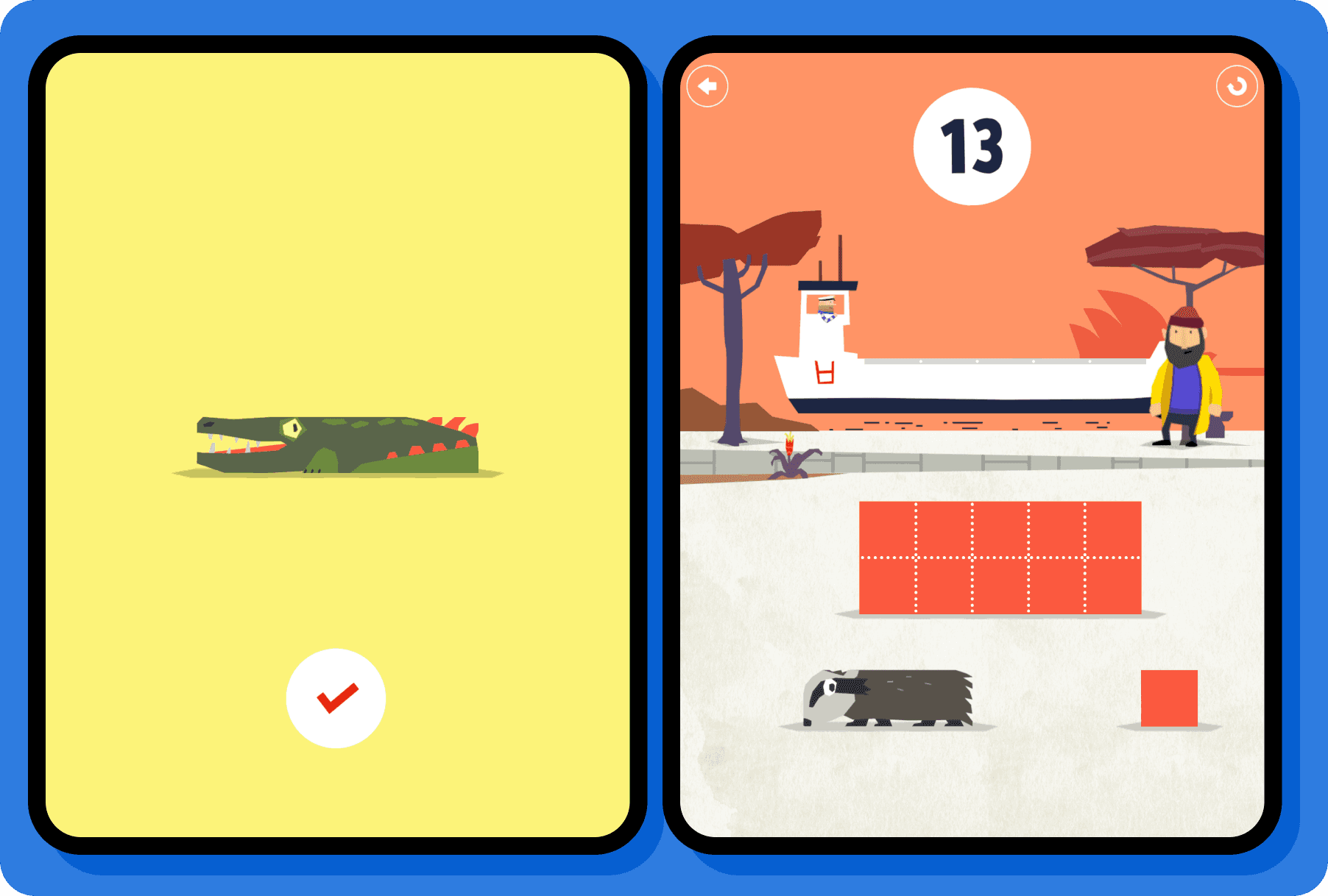 Spielerische Momente und Feedback halten Kinder beim Mathelernen motiviert.