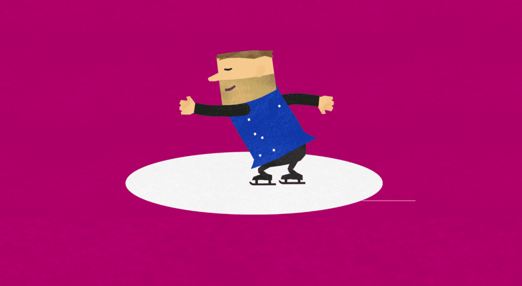 Eislaufen bringt neuen Rhythmus und eine eigene Steuerungsherausforderung ins Spiel.